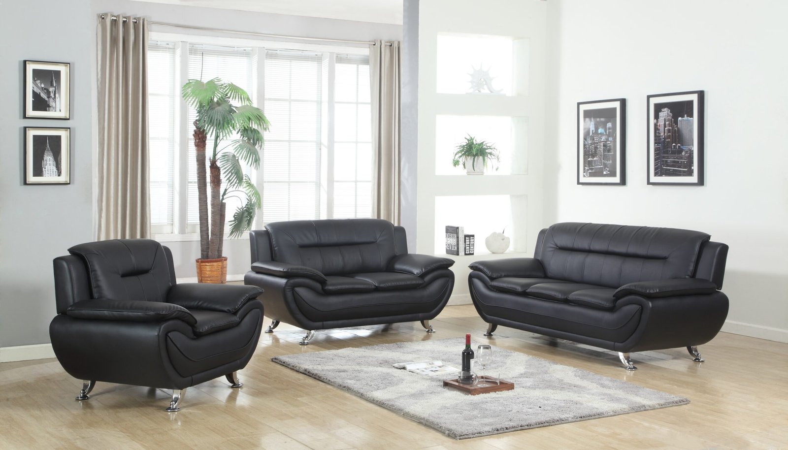 2 Piece Sofa and Loveseat - 1070