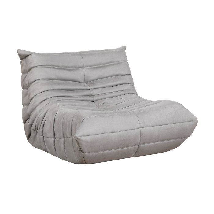 1203GY-1 Accent Chair (no Wooden Frame)