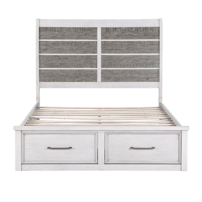 Second image of 1303K-1CK* California King Platform Bed with Footboard Storage
