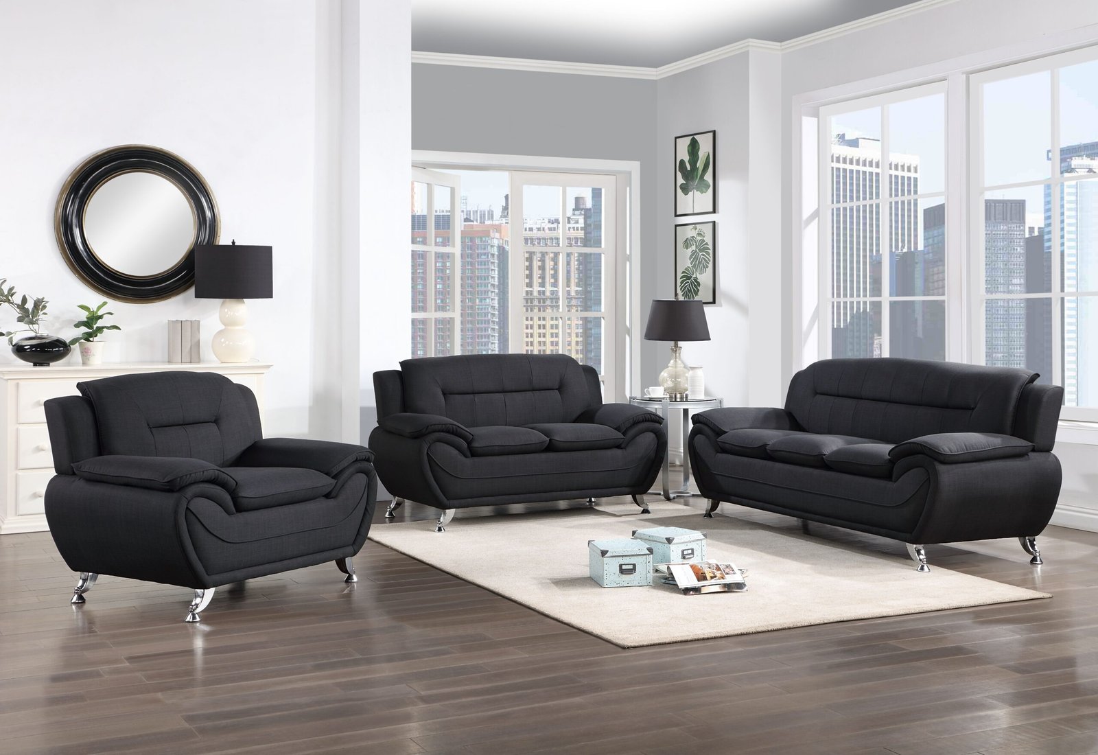 2 Piece Sofa and Loveseat - 1360