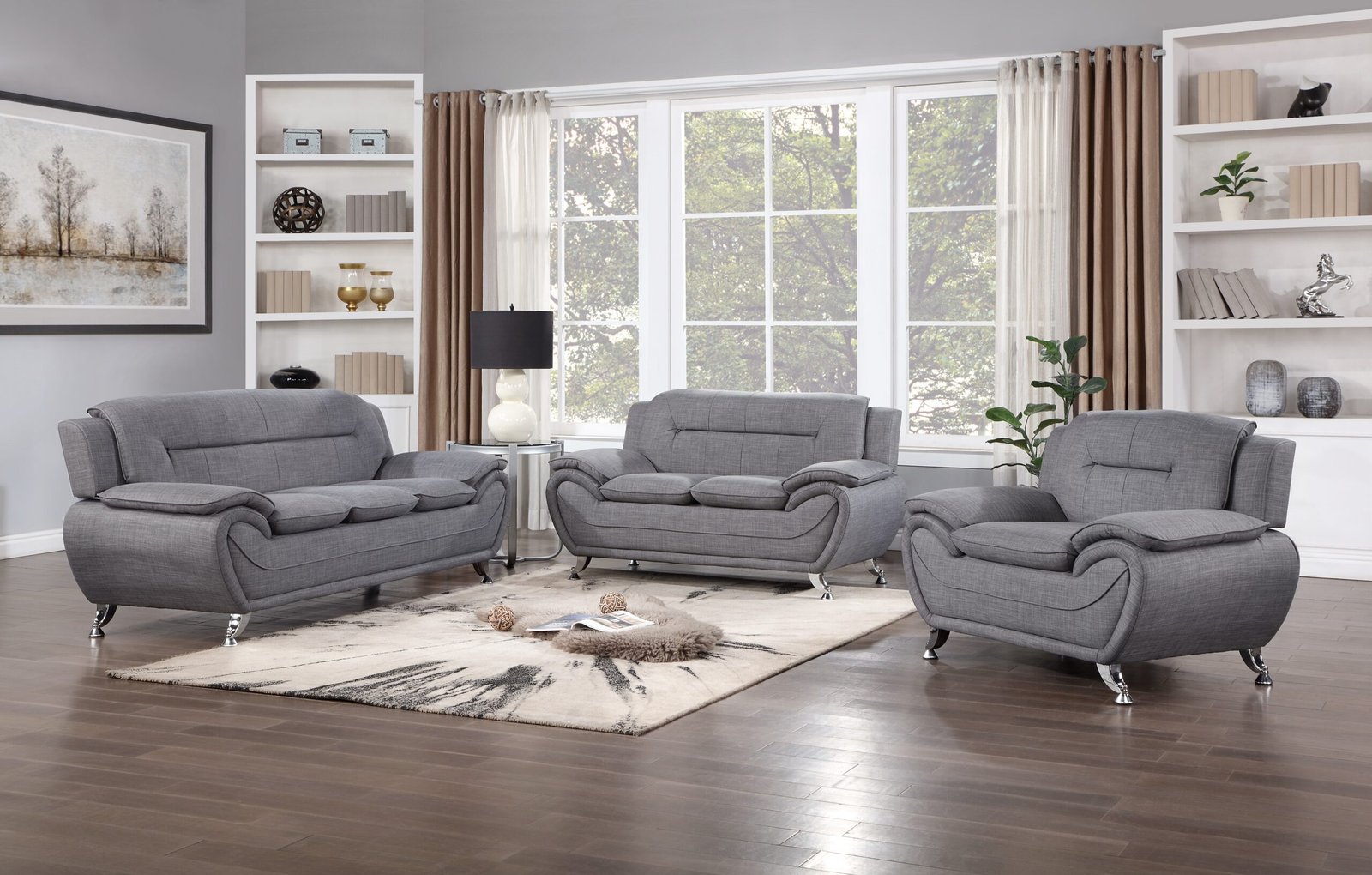 2 Piece Sofa and Loveseat - 1364