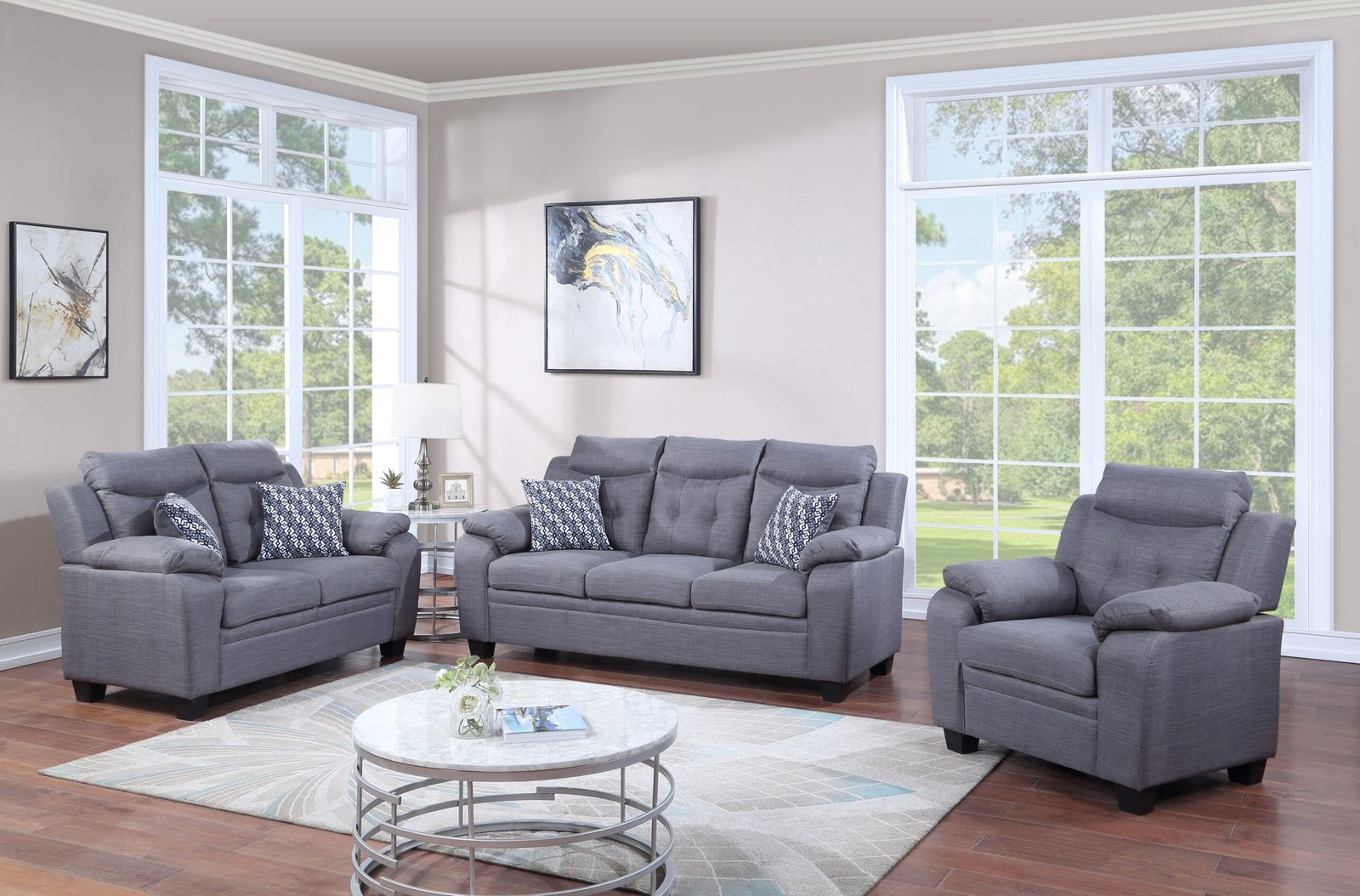 2 Piece Sofa and Loveseat - 1374
