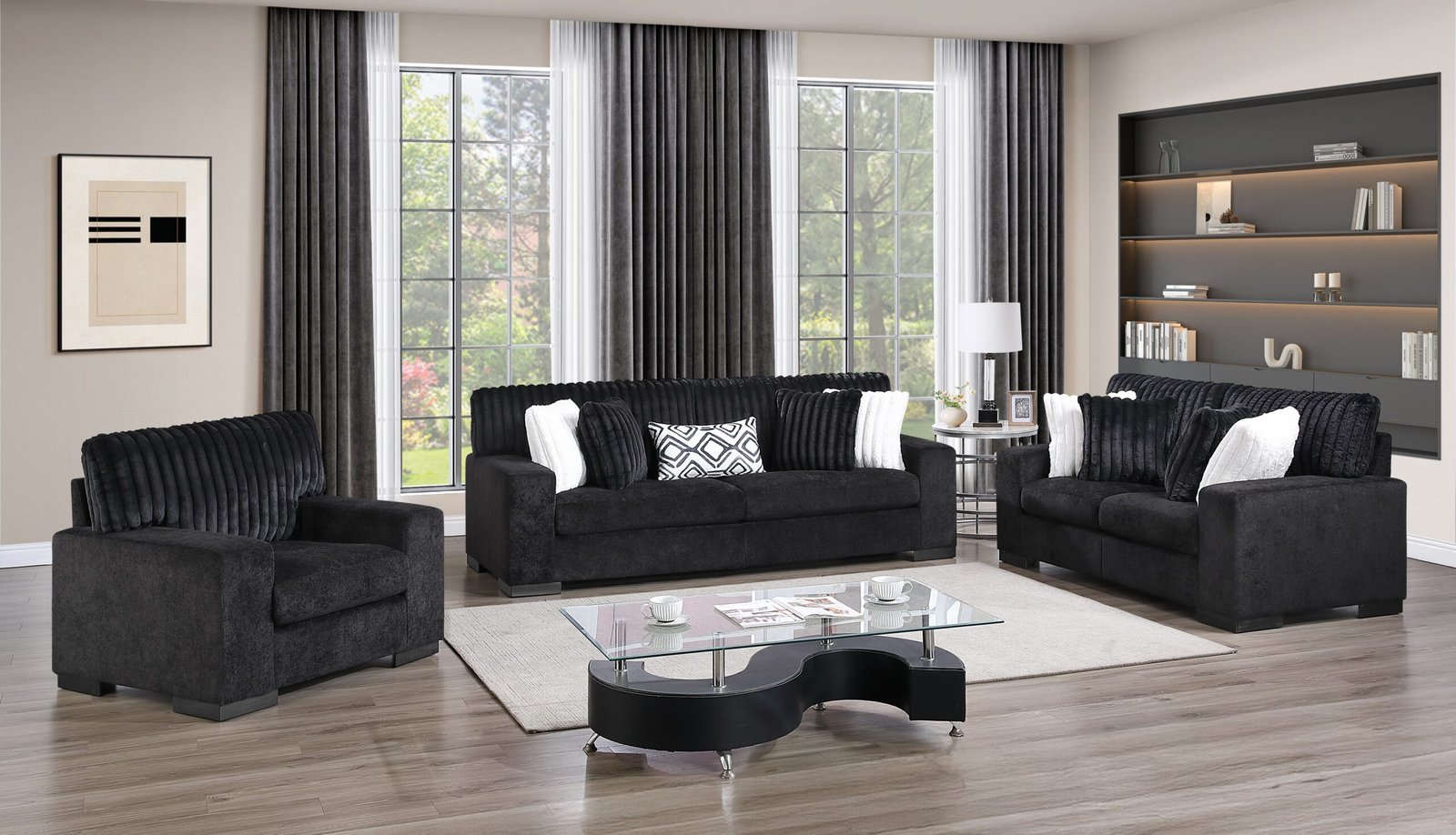2 Piece Sofa and Loveseat - 1390
