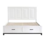 Second image of 1450WHK-1EK* Eastern King Platform Bed with Footboard Storage