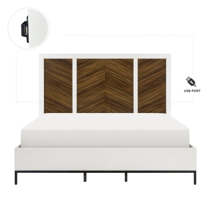 Second image of 1456-1* Queen Bed