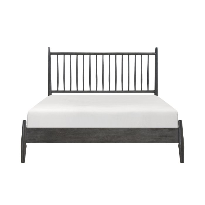 1490GY-1 Queen Platform Bed