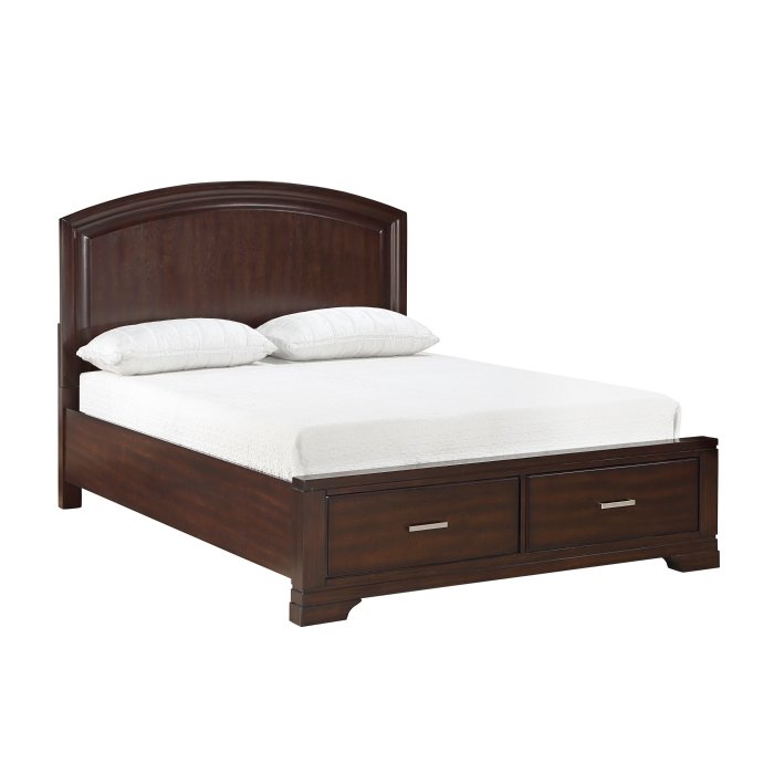 Second image of 1520CHK-1CK* California King Platform Bed with Footboard Storage