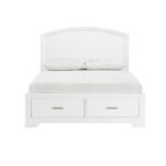 1520WHK-1EK* Eastern King Platform Bed with Footboard Storage