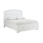 Second image of 1520WHK-1EK* Eastern King Platform Bed with Footboard Storage