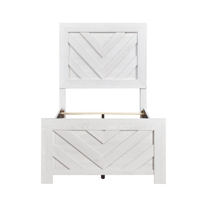 Second image of 1534NPWHT-1 Twin Bed