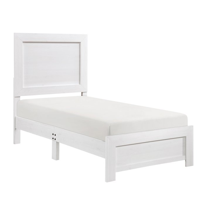 Second image of 1534WHT-1 Twin Bed in a Box