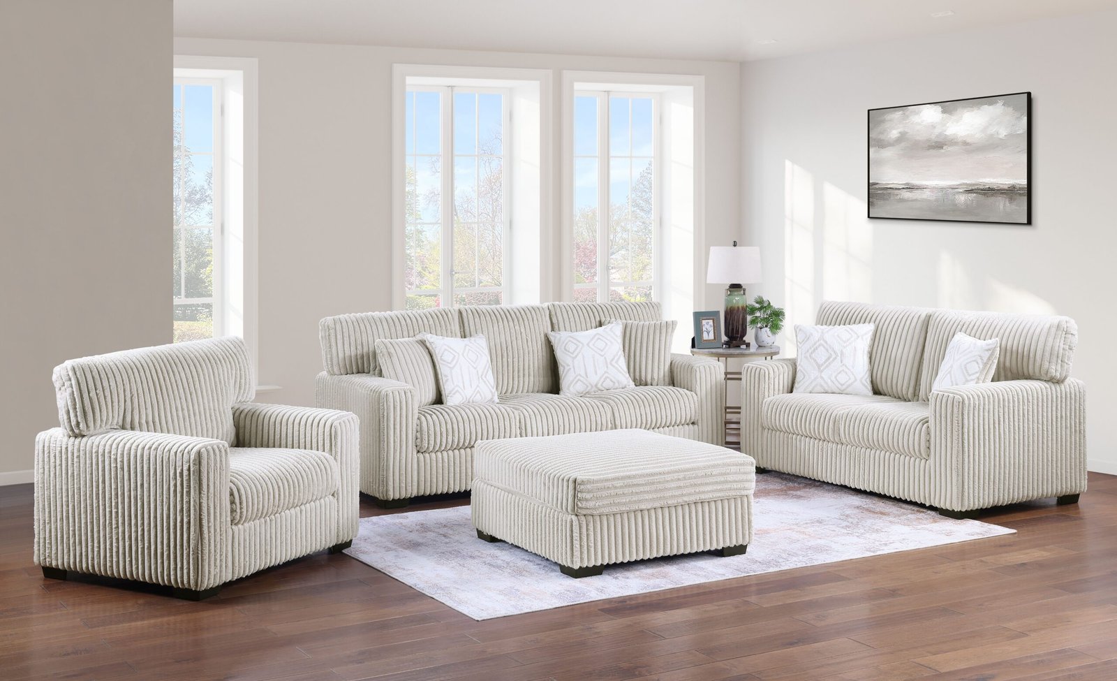 2 Piece Sofa and Loveseat - 1552/3652-OTT
