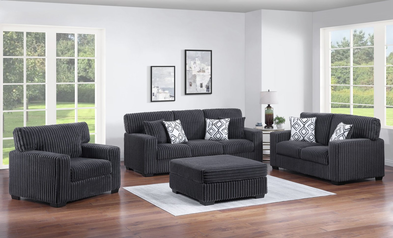 2 Piece Sofa and Loveseat - 1556/3656-OTT