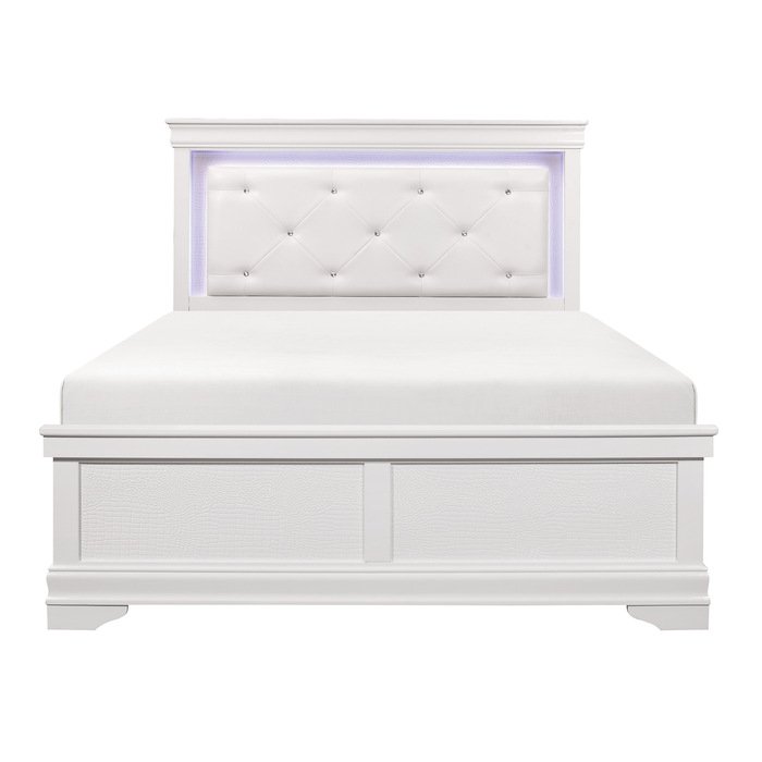 1556WK-1CK* California King Bed with LED Lighting