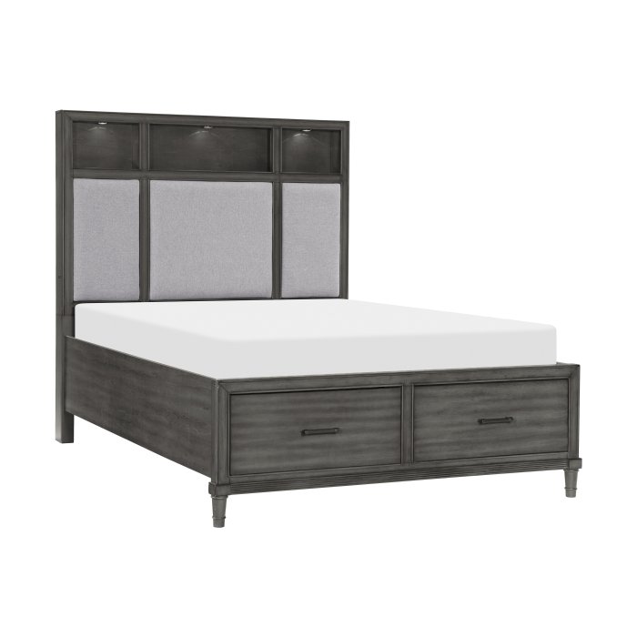 Second image of 1573K-1EK* Eastern King Platform Bed