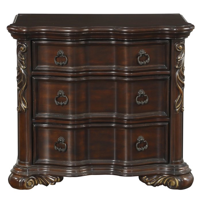 Second image of 1603-4M Marble Top Night Stand