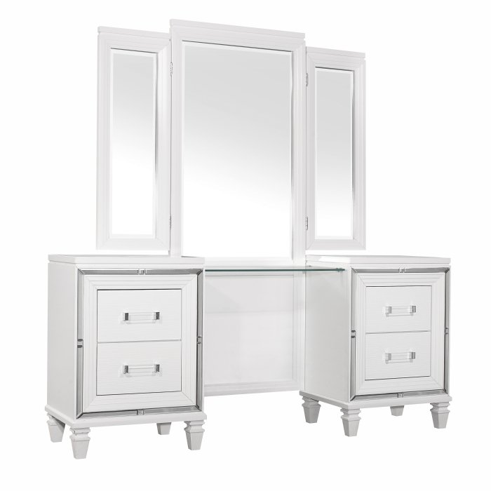 1616W-15* Vanity Dresser with Mirror