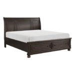 Second image of 1718KGY-1EK* Eastern King Platform Bed with Footboard Storage