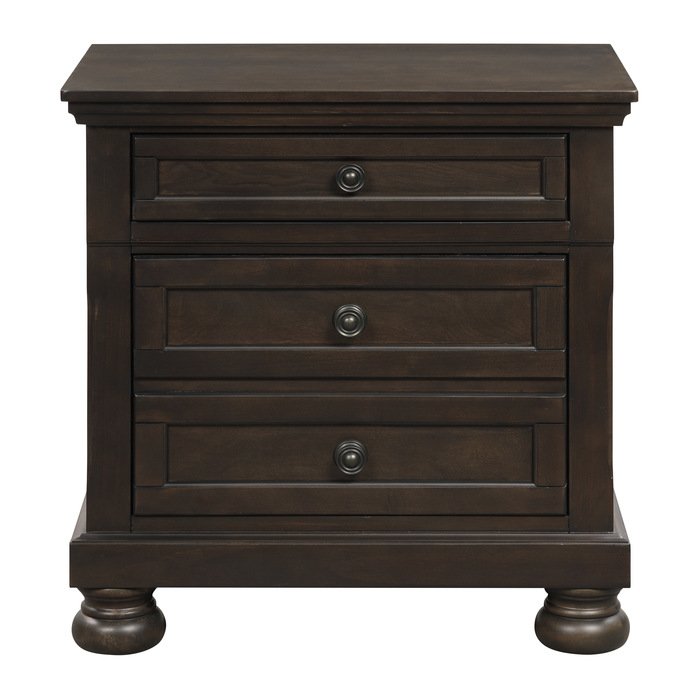 1718GY-4 Night Stand with Hidden Drawer