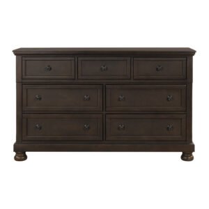 1718GY-5 Dresser with Hidden Drawer