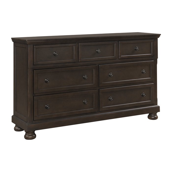 Second image of 1718GY-5 Dresser with Hidden Drawer