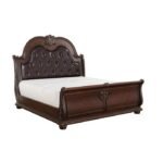 Second image of 1757K-1EK* Eastern King Sleigh Bed