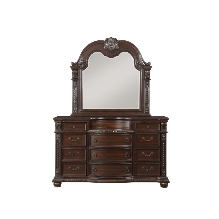 Second image of 1757-5 Dresser, Marble Insert