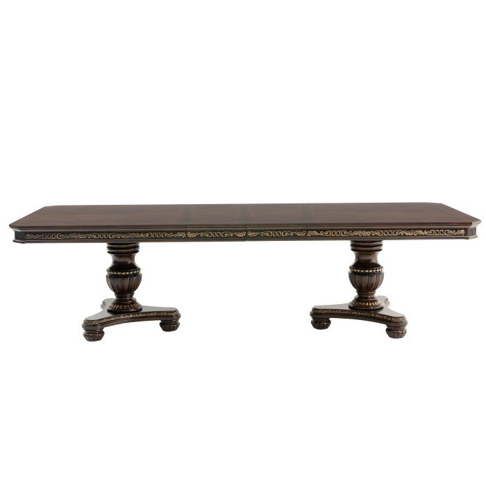 1808-112* Double Pedestal Dining Table