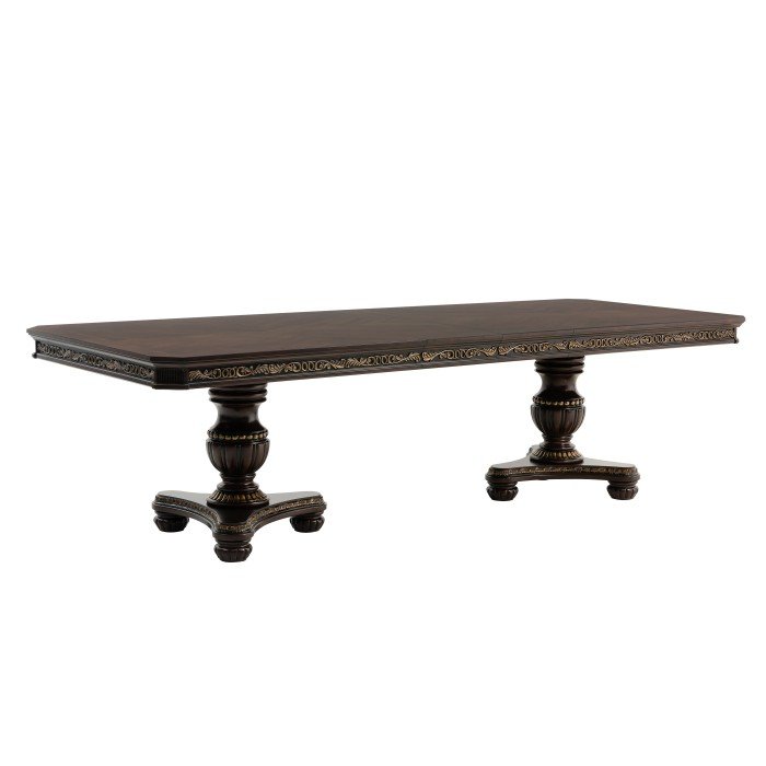 Second image of 1808-112* Double Pedestal Dining Table