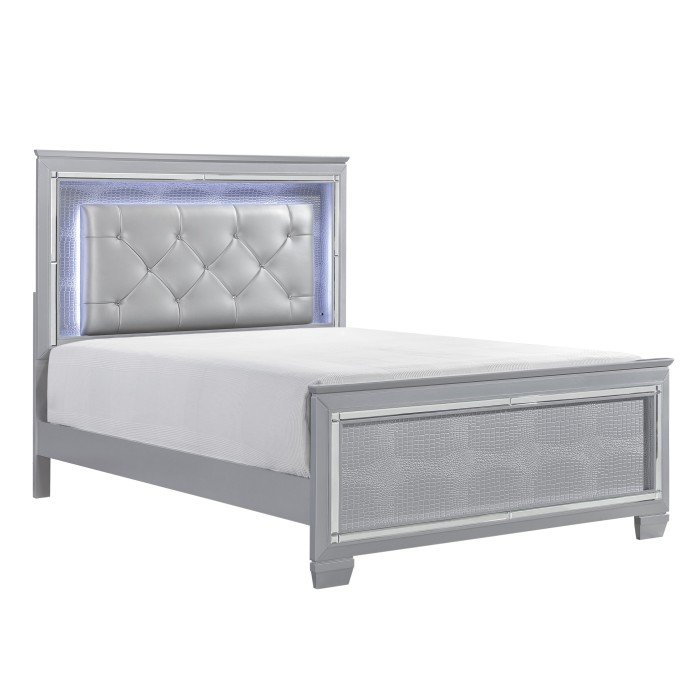 Second image of 1916-1* Queen Bed, LED Lighting