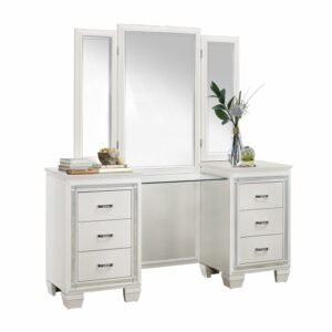 1916W-15* Vanity Dresser with Mirror