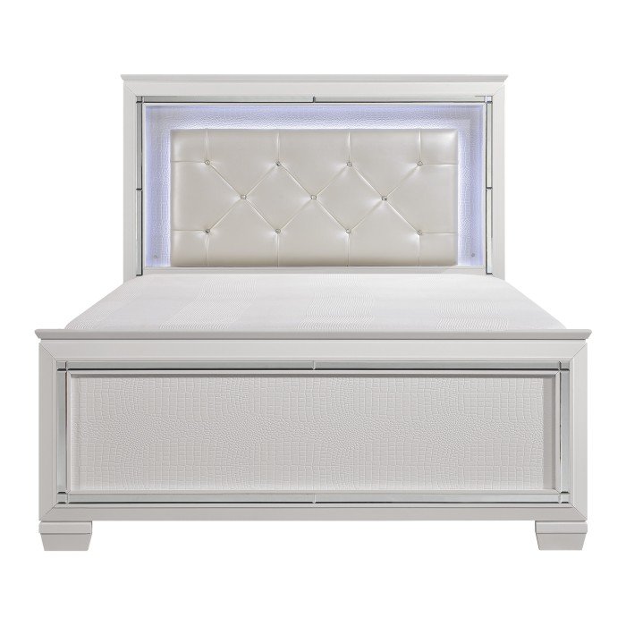 1916W-1* Queen Bed, LED Lighting
