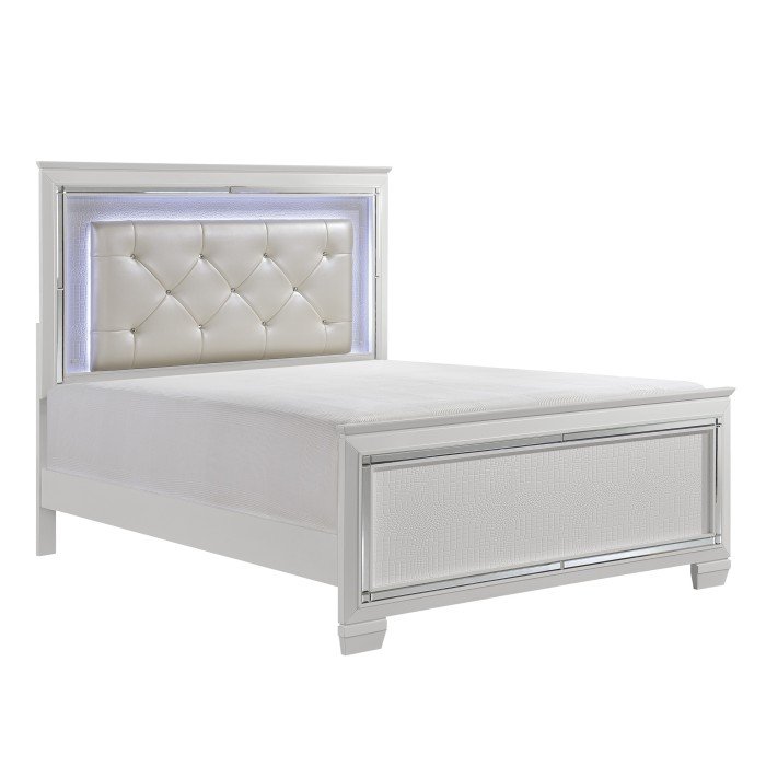 Second image of 1916W-1* Queen Bed, LED Lighting