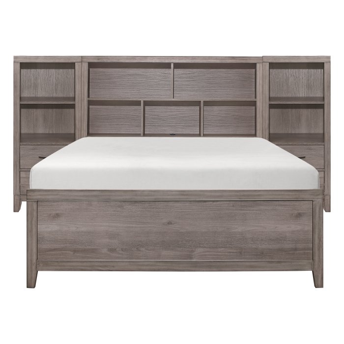 2042NBF*WBT 4pc Set Full Wall Bed with Toy Boxes (FB+2PNS+TFT)
