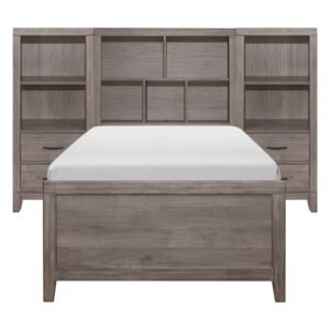 2042NBT*WB 3pc Set Twin Wall Bed (TB+2PNS)