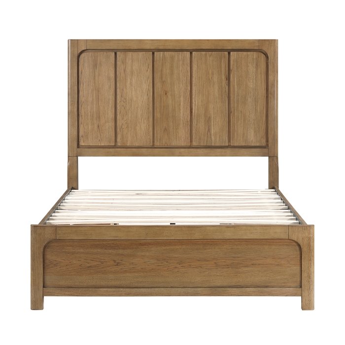 Second image of 2336-1* Queen Platform Bed with Storage Side Rails