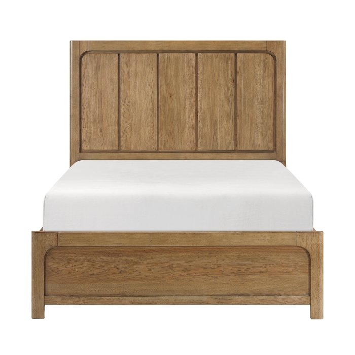2336-1* Queen Platform Bed with Storage Side Rails