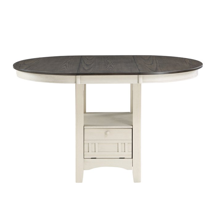 2423W-36 Round / Oval Counter Height Table with Storage Base