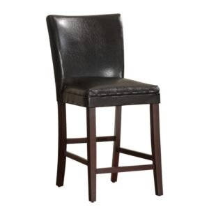 3276-24CR COUNTER HEIGHT CHAIR, DARK BROWN P/U