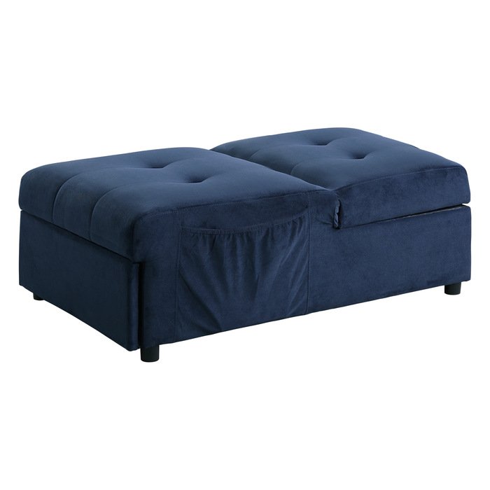 Second image of 4615-F1 Lift Top Storage Bench with Pull-out Bed