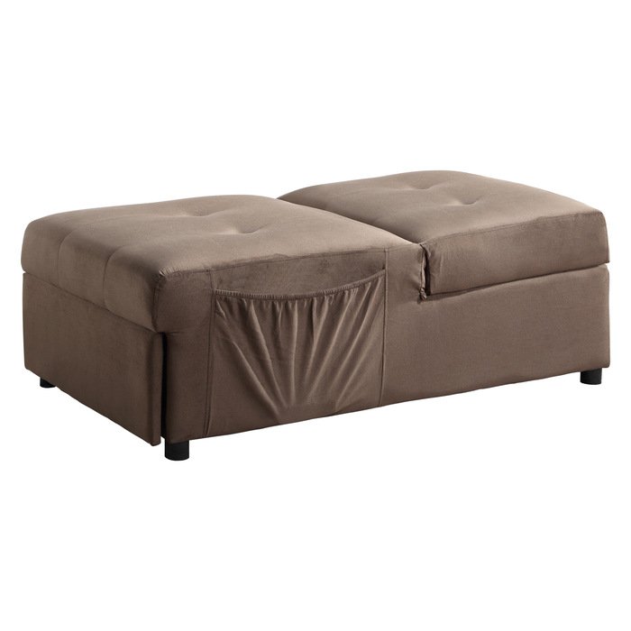 Second image of 4615-F2 Lift Top Storage Bench with Pull-out Bed