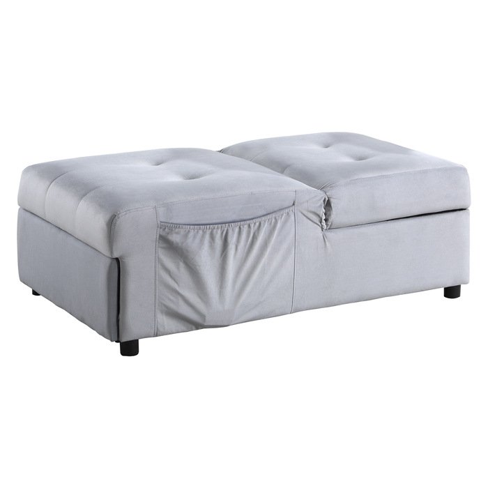 Second image of 4615-F3 Lift Top Storage Bench with Pull-out Bed