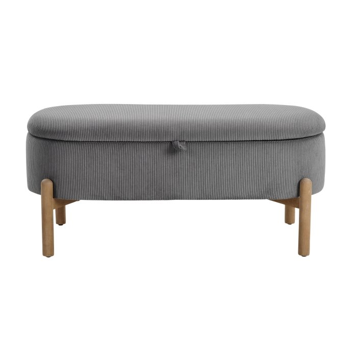 4797GY Lift Top Storage Bench
