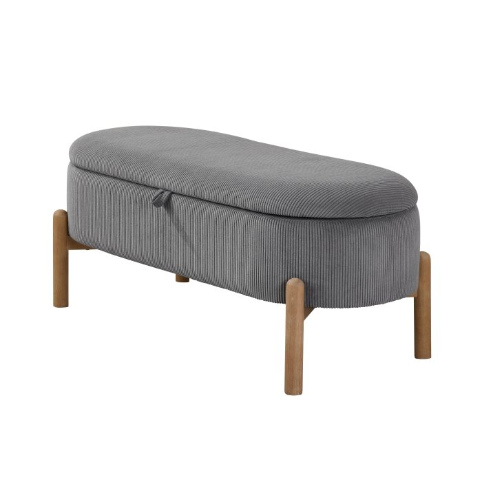 Second image of 4797GY Lift Top Storage Bench