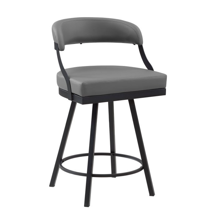 Second image of 5565-24GY Swivel Counter Height Chair