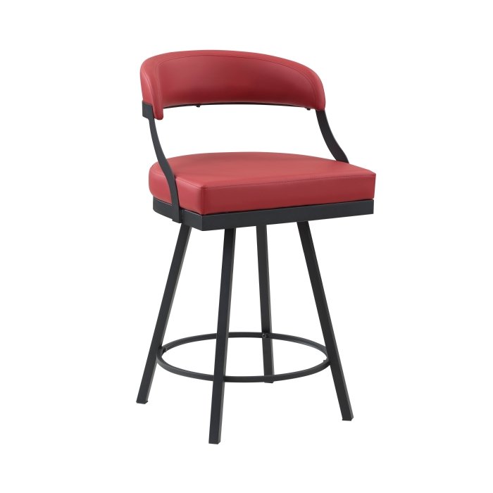 Second image of 5565-24RD Swivel Counter Height Chair