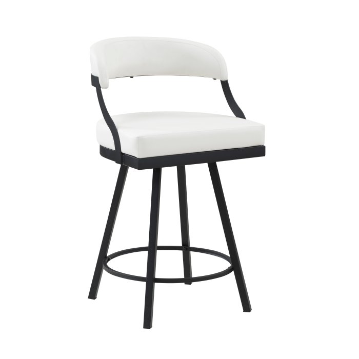 Second image of 5565-24WT Swivel Counter Height Chair