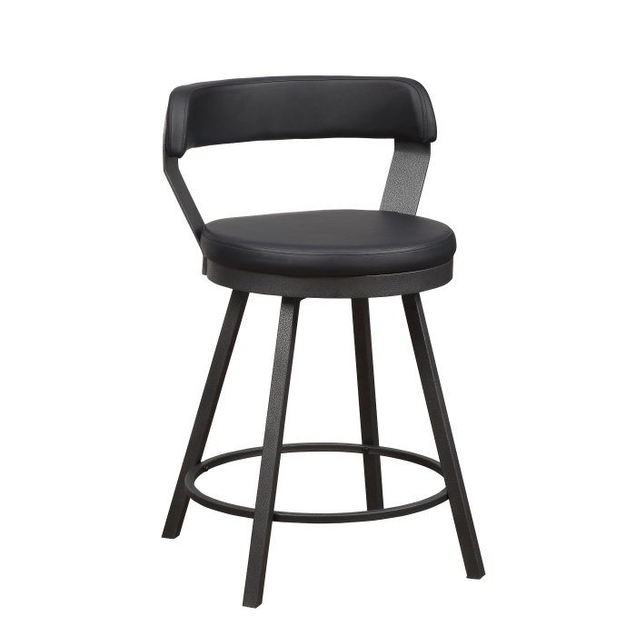 Second image of 5566-24BK3A Swivel?Counter?Height Chair