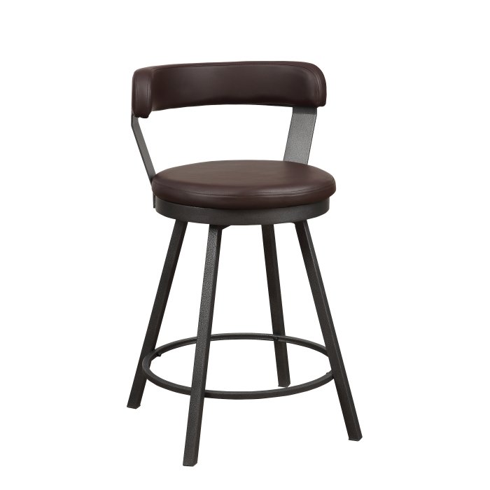 Second image of 5566-24BR3A Swivel?Counter?Height Chair