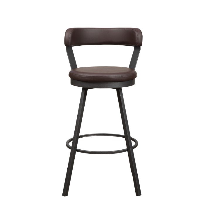 5566-29BR Swivel Pub Height Chair, Brown